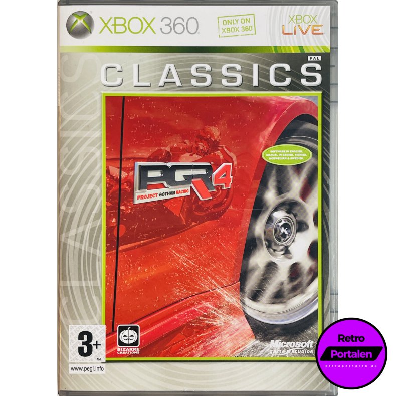 Project Gotham Racing 4 (Classics) (Xbox 360)