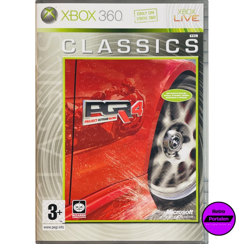 Project Gotham Racing 4 (Classics) (Xbox 360)