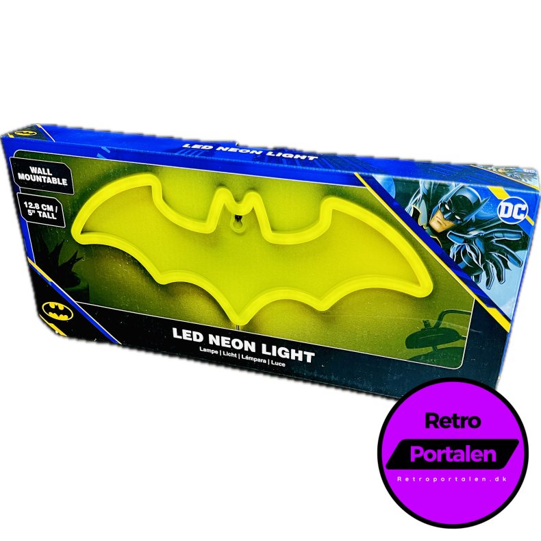 Batman Wall Mountable LED Neon Light (NY) (5056577741223)