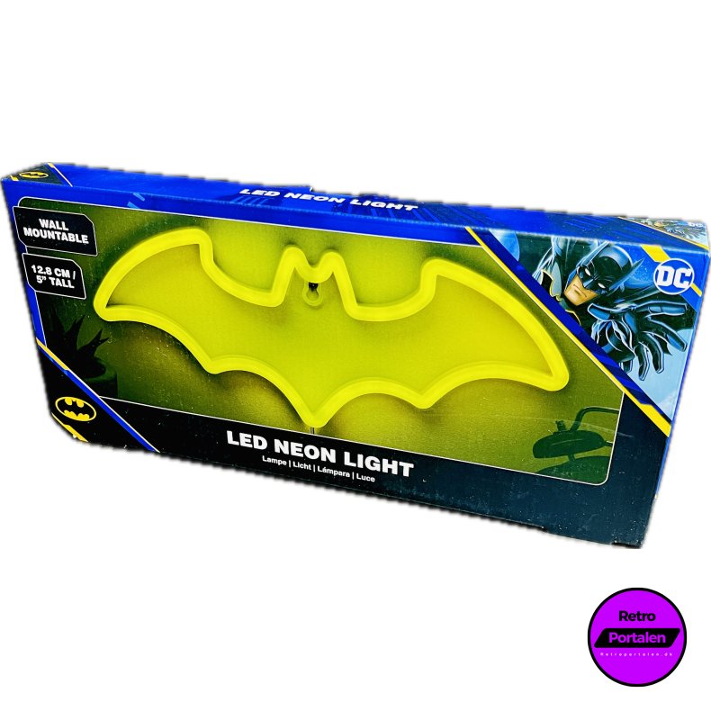 Batman Wall Mountable LED Neon Light (NY) (5056577741223)
