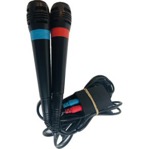 Playstation 2 SingStar Mikrofoner (St med 2 stk) (PS2 / PS3)