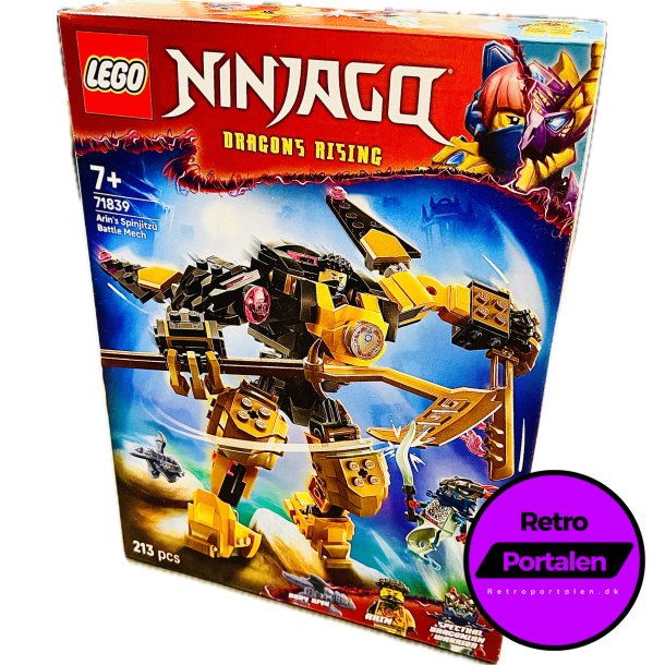 LEGO Ninjago: Arin's Spinjitzu Battle Mech (Model: 71839) (5702017-815725) (NY)