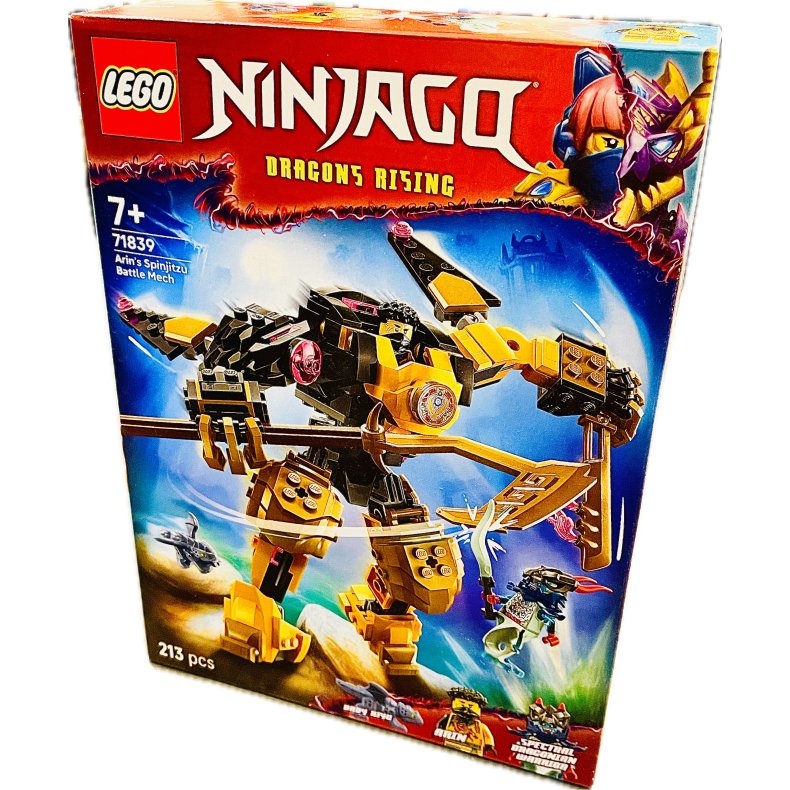 LEGO Ninjago: Arin's Spinjitzu Battle Mech (Model: 71839) (5702017-815725) (NY)