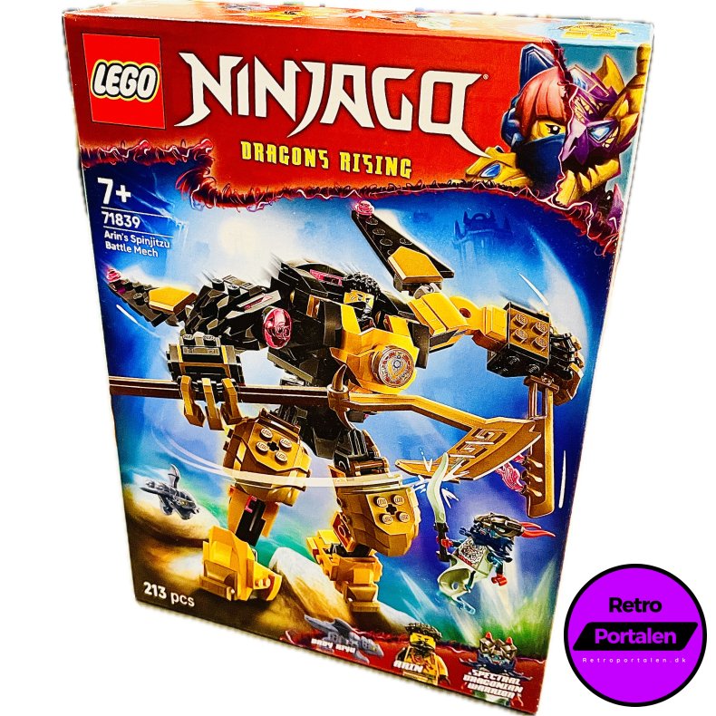 LEGO Ninjago: Arin's Spinjitzu Battle Mech (Model: 71839) (5702017-815725) (NY)