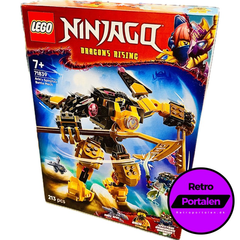LEGO Ninjago: Arin's Spinjitzu Battle Mech (Model: 71839) (5702017-815725) (NY)