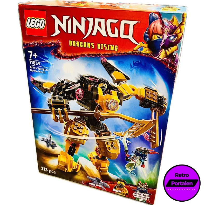 LEGO Ninjago: Arin's Spinjitzu Battle Mech (Model: 71839) (5702017-815725) (NY)