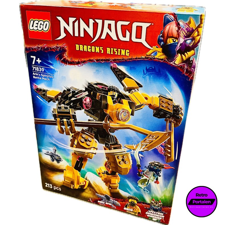 LEGO Ninjago: Arin's Spinjitzu Battle Mech (Model: 71839) (5702017-815725) (NY)