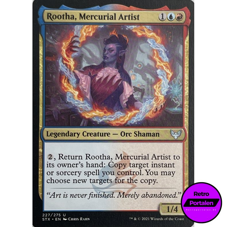 Rootha, Mercurial Artist