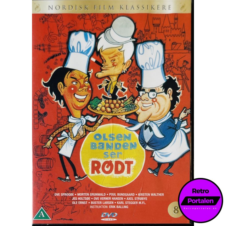Olsen Banden Ser R�dt (DVD)
