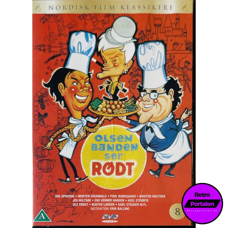 Olsen Banden Ser Rdt (DVD)