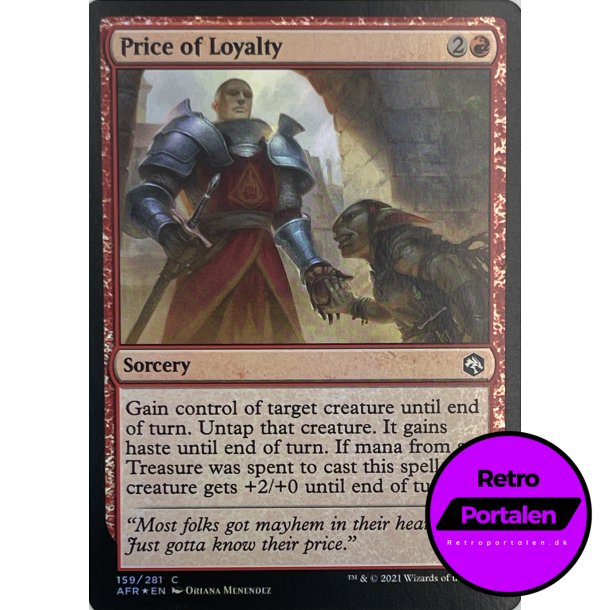 Price Of Loyalty