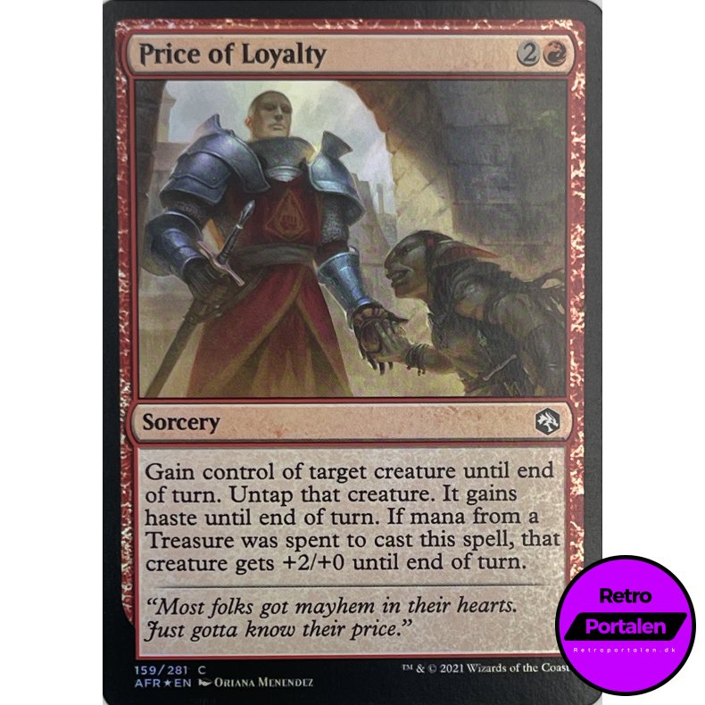 Price Of Loyalty