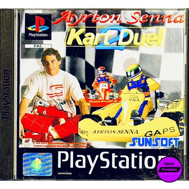 Ayrton Senna Kart Duel 2 (PS1)