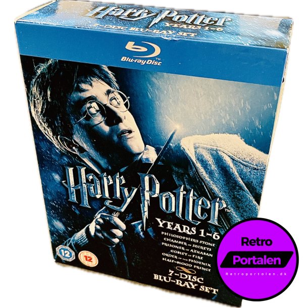 Harry Potter Years 1-6 (7 Disc Blu-Ray Set) (Blu-Ray)