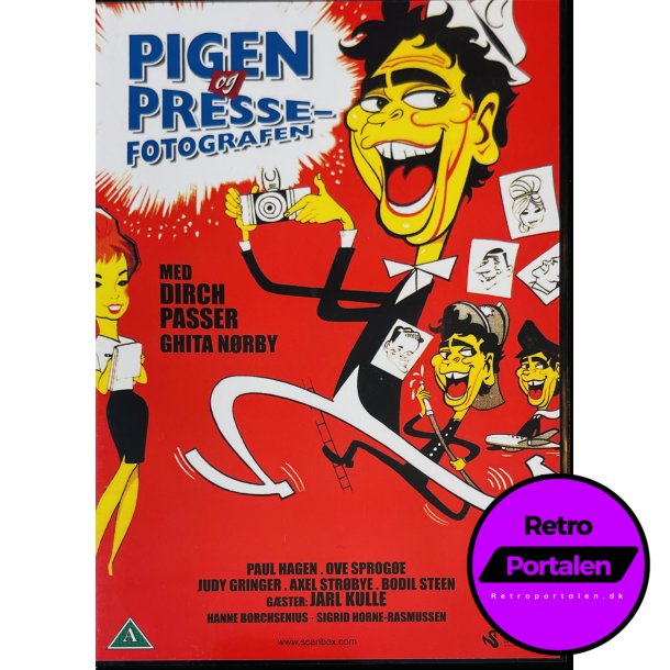 Pigen Og Pressefotografen (DVD)