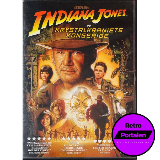 Indiana Jones Og Krystalkraniets Kongerige (DVD)