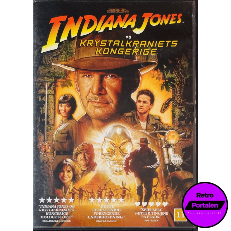 Indiana Jones Og Krystalkraniets Kongerige (DVD)