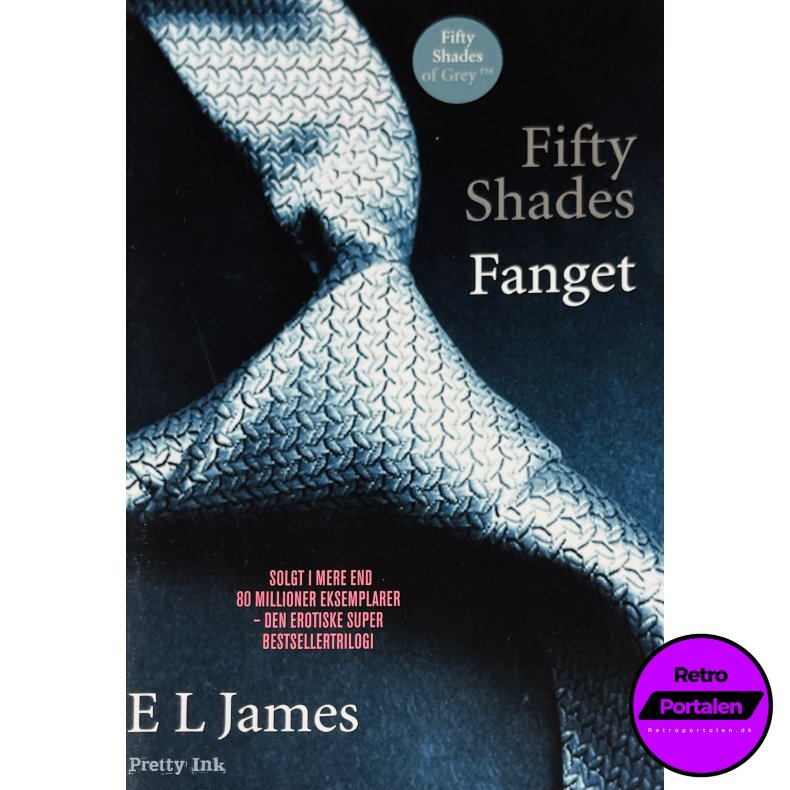 Fanget (Fifty Shades) (E L James) (Pretty Ink) (Dansk)