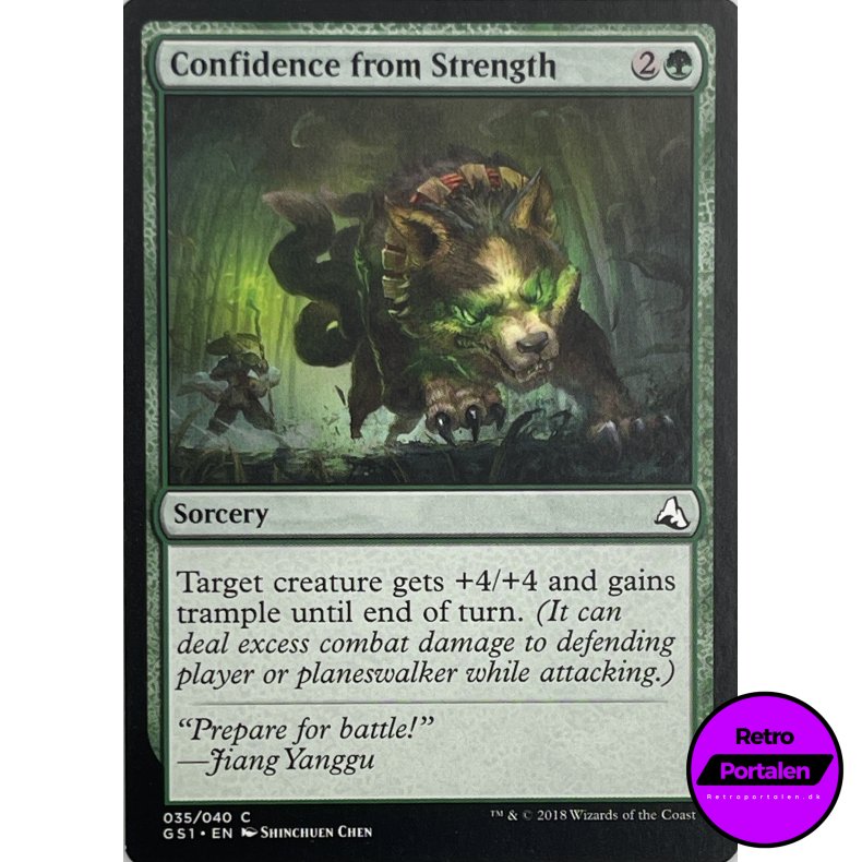 Confidence from Strength