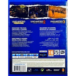 Uncharted: The Nathan Drake Collection (OBS: Meget Lille Riv I Cover Papir - PS4)