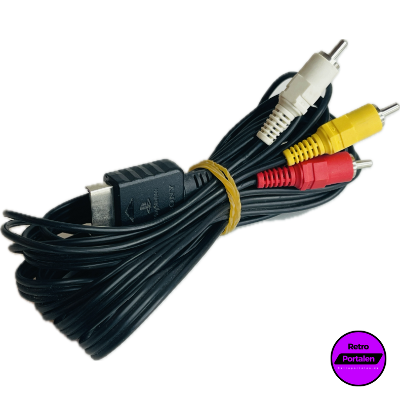 AV Kabel til Playstation 2 (Original) (PS2 / PS1)