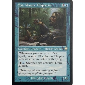 Sai, Master Thopterist