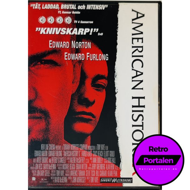 American History X (Svensk Cover) (DVD)