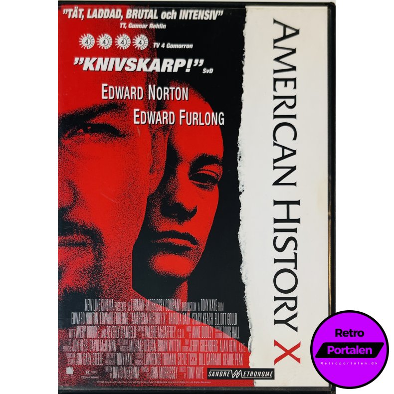 American History X (Svensk Cover) (DVD)
