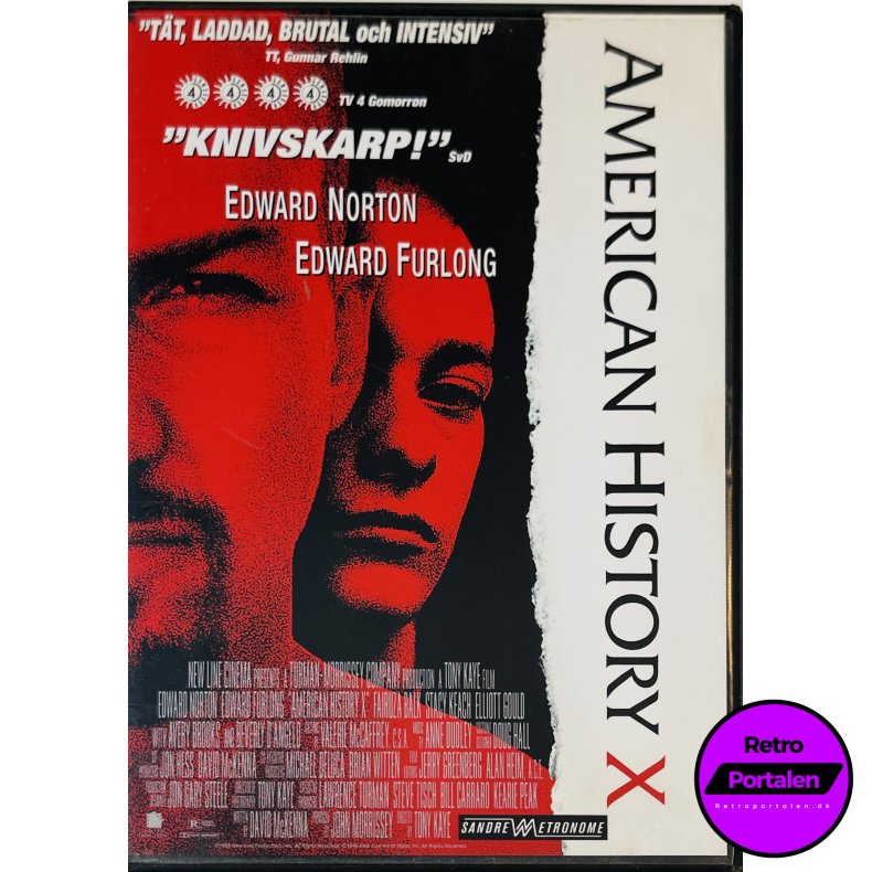 American History X (Svensk Cover) (DVD)