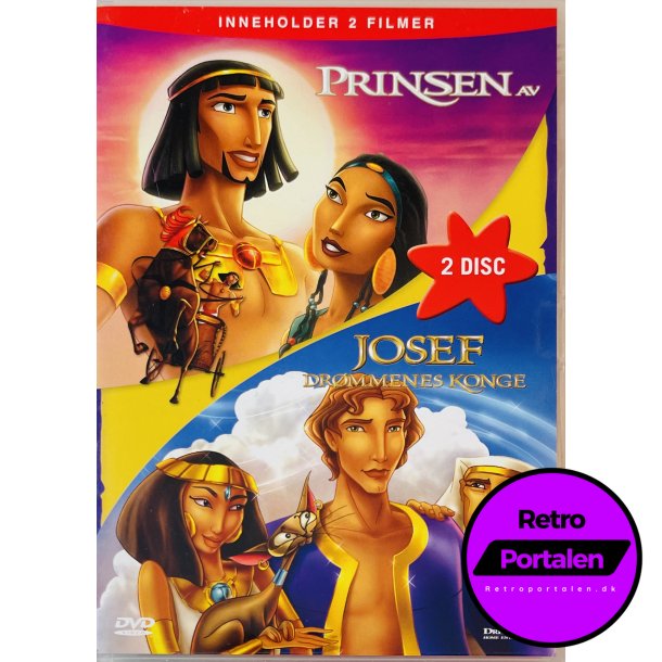 The Prince Of Egypt + Josef King Of Dreams (2 Disc) (Norsk Cover) (DVD)