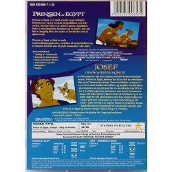 The Prince Of Egypt + Josef King Of Dreams (2 Disc) (Norsk Cover) (DVD)