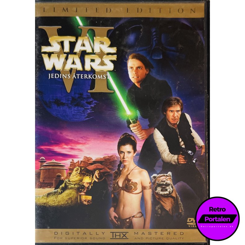 Star Wars 6: Return Of The Jedi (2 Disc) (Svensk Cover) (DVD)