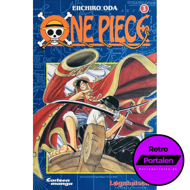 One piece Nr. 3 - Eiichiro Oda (Dansk)