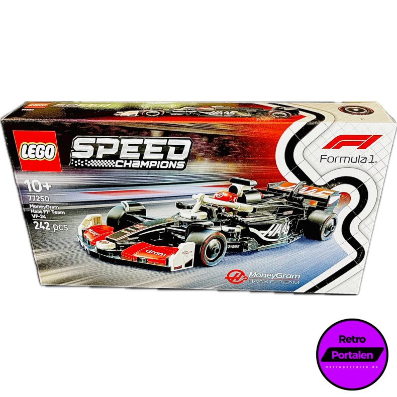 LEGO Speed Champions: MoneyGram Haas F1 Team VF-24 Race Car (Model: 77250) (5702017-816173) (NY)