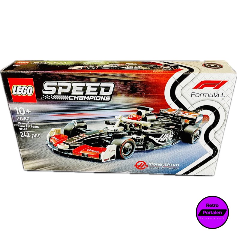 LEGO Speed Champions: MoneyGram Haas F1 Team VF-24 Race Car (Model: 77250) (5702017-816173) (NY)