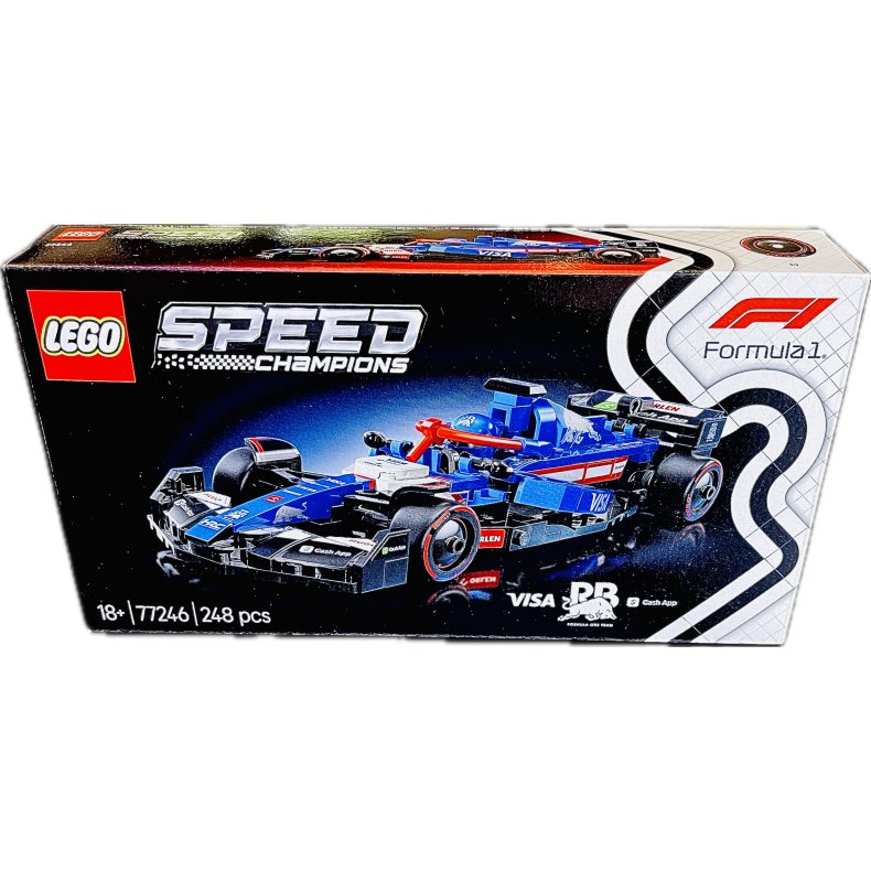 LEGO Speed Champions: Visa Cash App RB VCARB 01 F1 Race Car (Model: 77246) (5702017-816135) (NY)