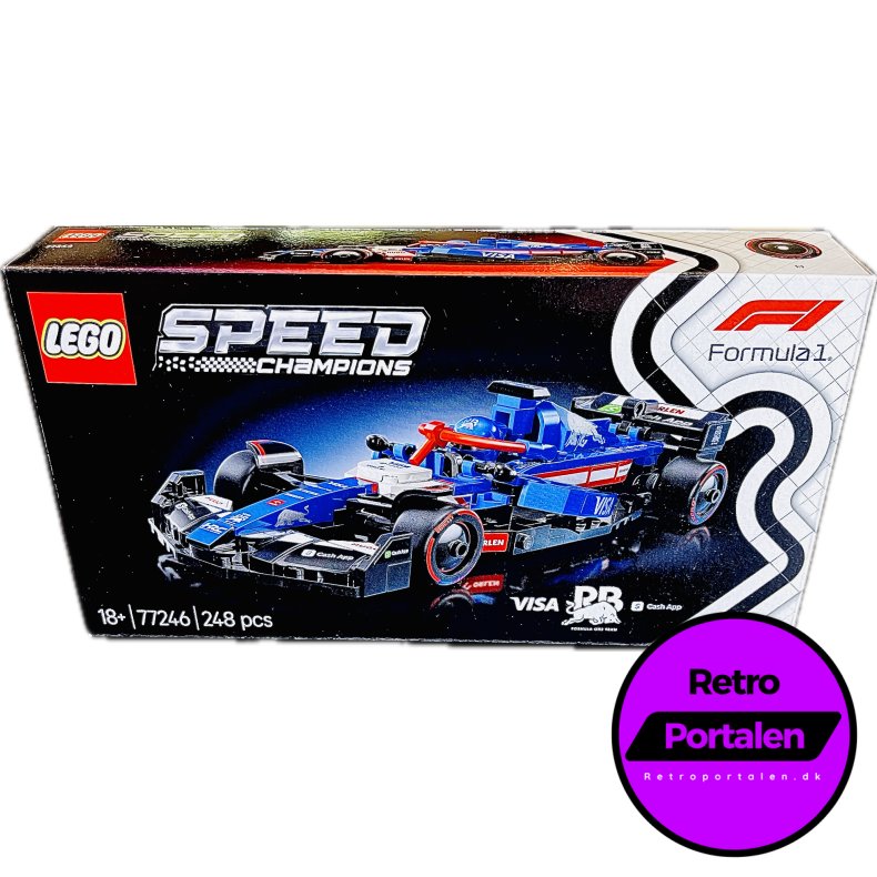 LEGO Speed Champions: Visa Cash App RB VCARB 01 F1 Race Car (Model: 77246) (5702017-816135) (NY)