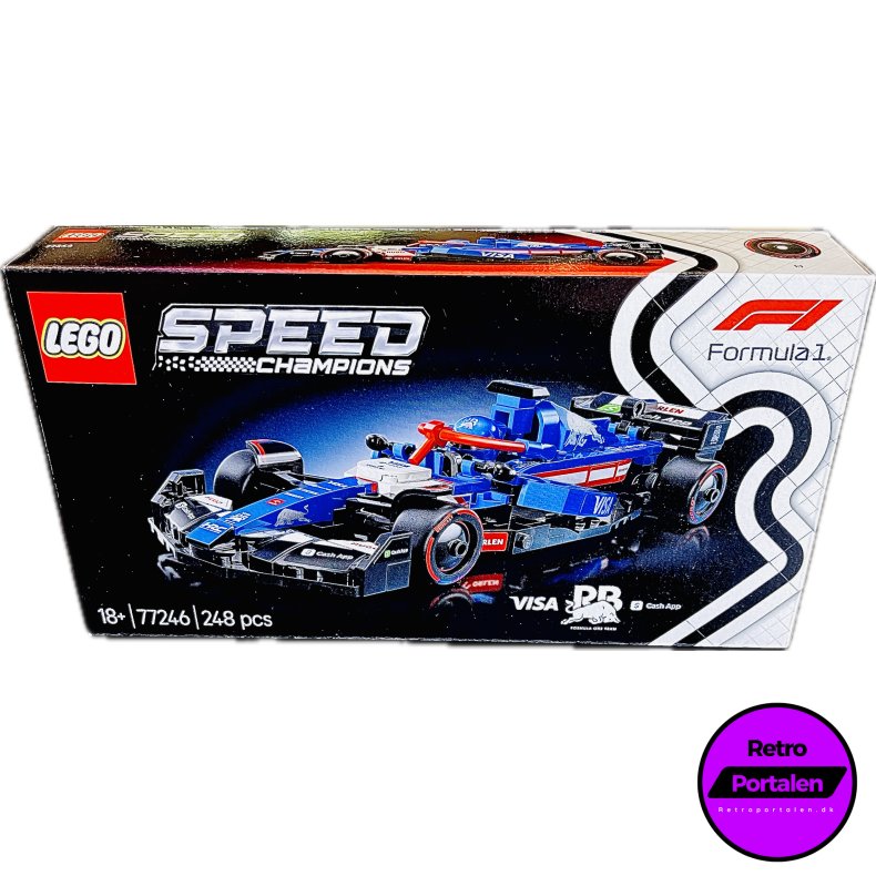 LEGO Speed Champions: Visa Cash App RB VCARB 01 F1 Race Car (Model: 77246) (5702017-816135) (NY)