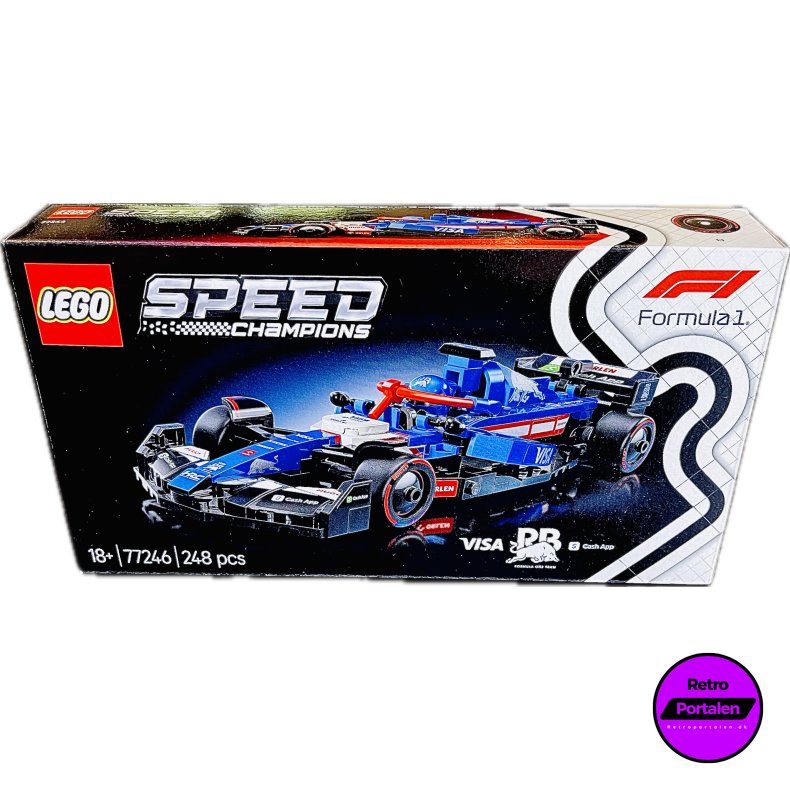 LEGO Speed Champions: Visa Cash App RB VCARB 01 F1 Race Car (Model: 77246) (5702017-816135) (NY)