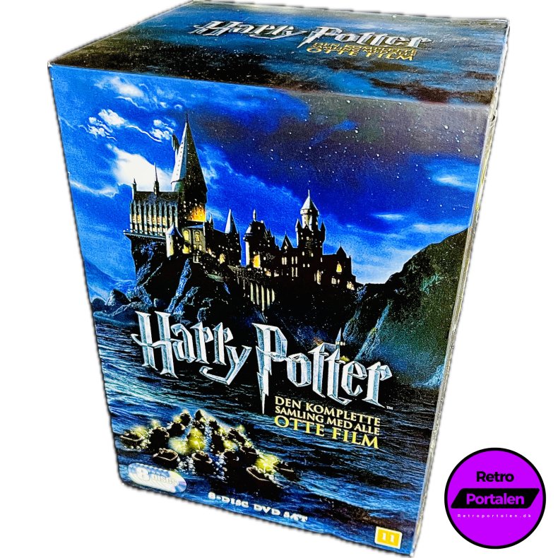 Harry Potter (Den Komplette Samling Med Alle Otte Film) (8 Disc) (DVD)