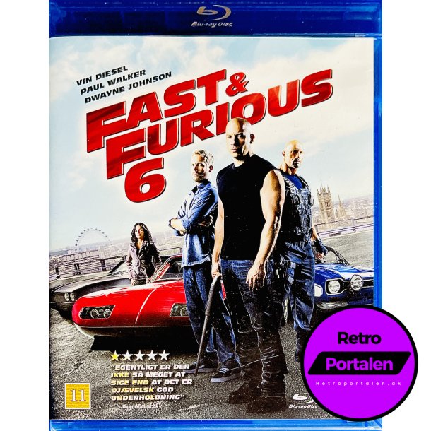 Fast &amp; Furious 6 (Blu-Ray)