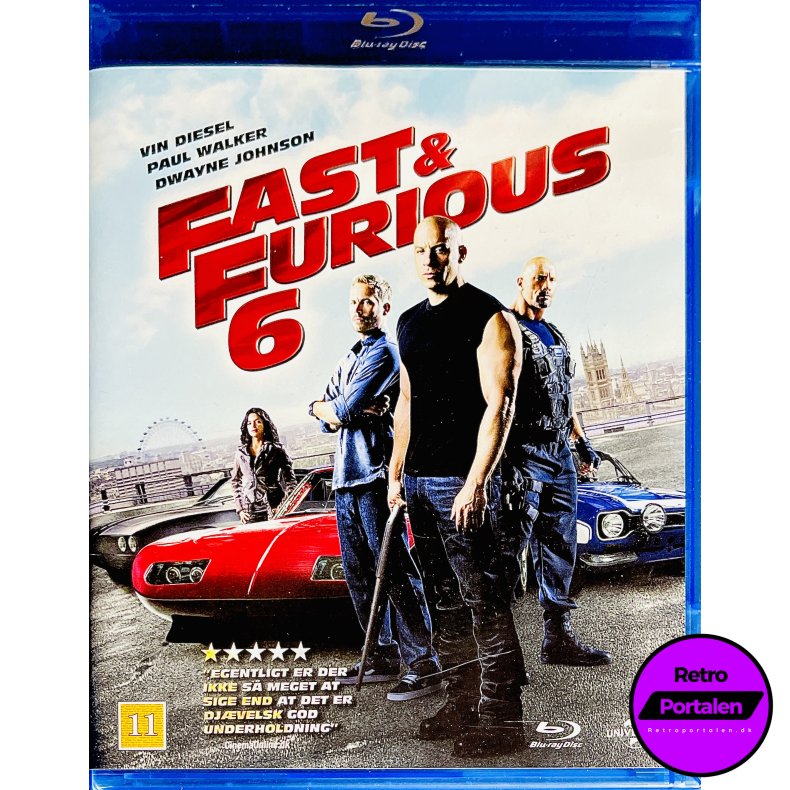 Fast &amp; Furious 6 (Blu-Ray)