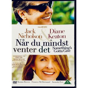 N�r Du Mindst Venter Det (Something�s Gotta Give - Jack Nicholson - DVD)