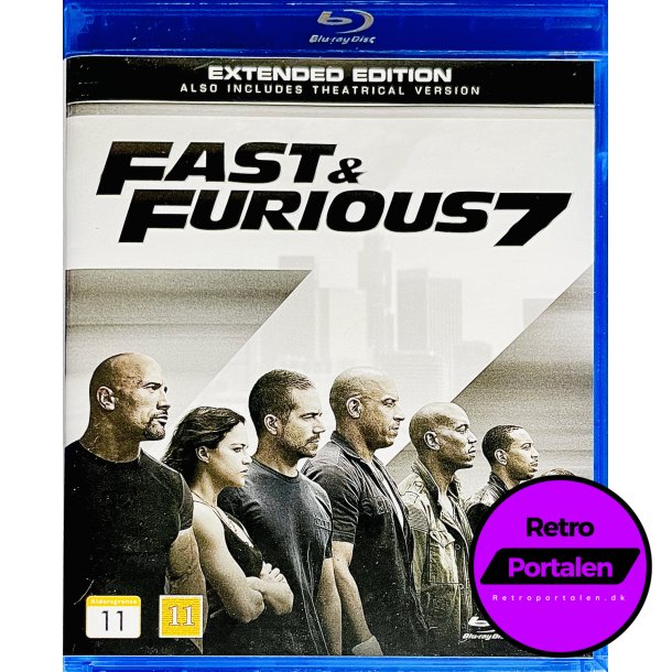 Fast &amp; Furious 7 (Blu-Ray)