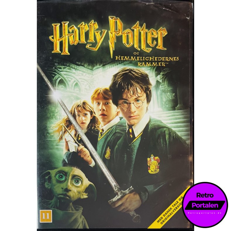 Harry Potter Og Hemmelighedernes Kammer (DVD)
