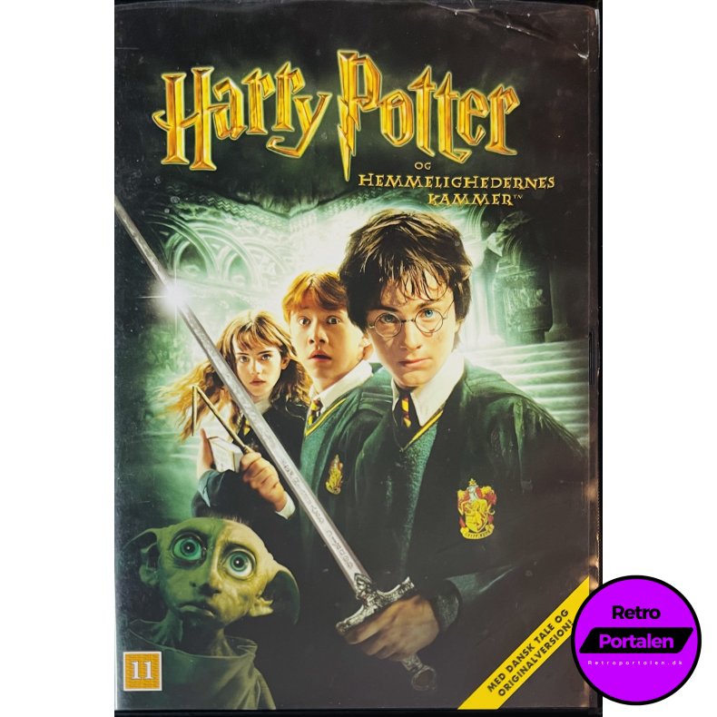 Harry Potter Og Hemmelighedernes Kammer (DVD)