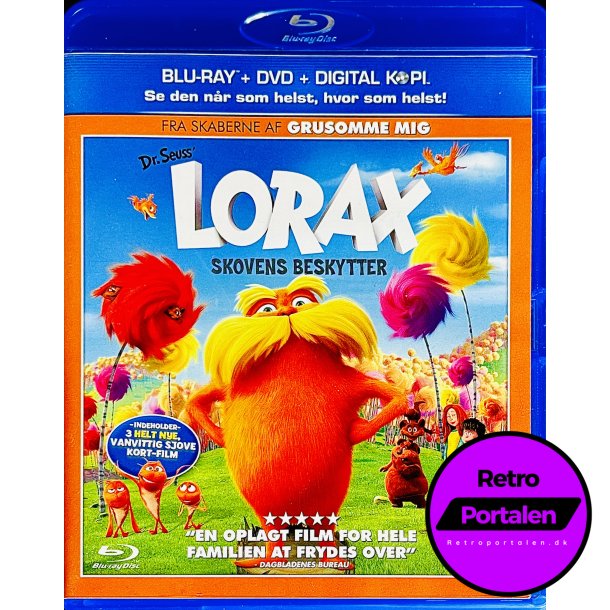Lorax: Skovens Beskytter (Blu-Ray)