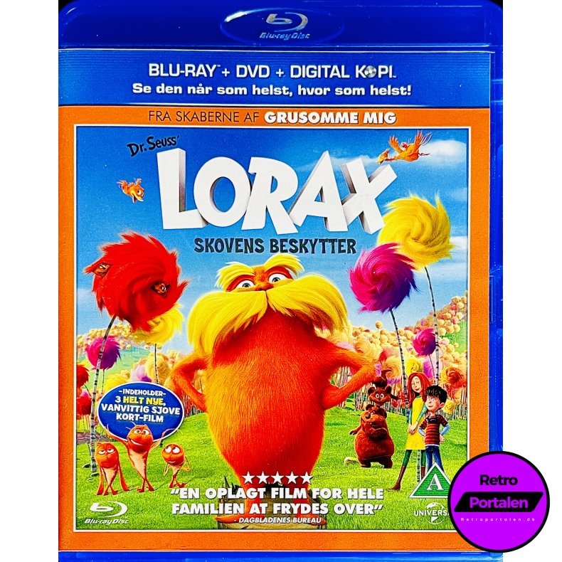 Lorax: Skovens Beskytter (Blu-Ray)