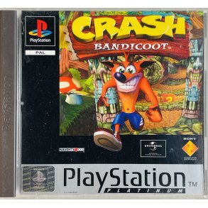 Crash Bandicoot (Platinum) (PS1)