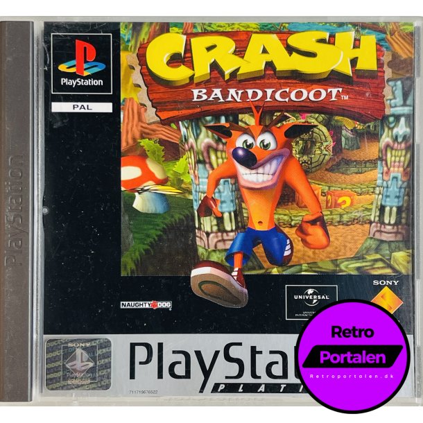 Crash Bandicoot (Platinum) (PS1)